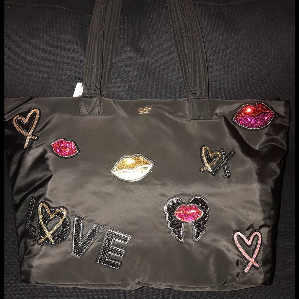 🖤🖤Victoria’s Secret Patchwork Tote🖤🖤
